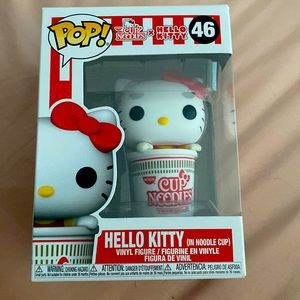 Hello kitty Funko Pop Cup of Noodles Collab